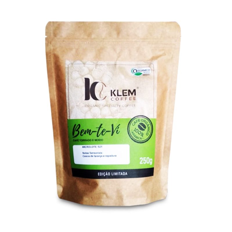 Microlote Bem-Te-Vi 87 Pontos Klem Coffee Orgânico Especial